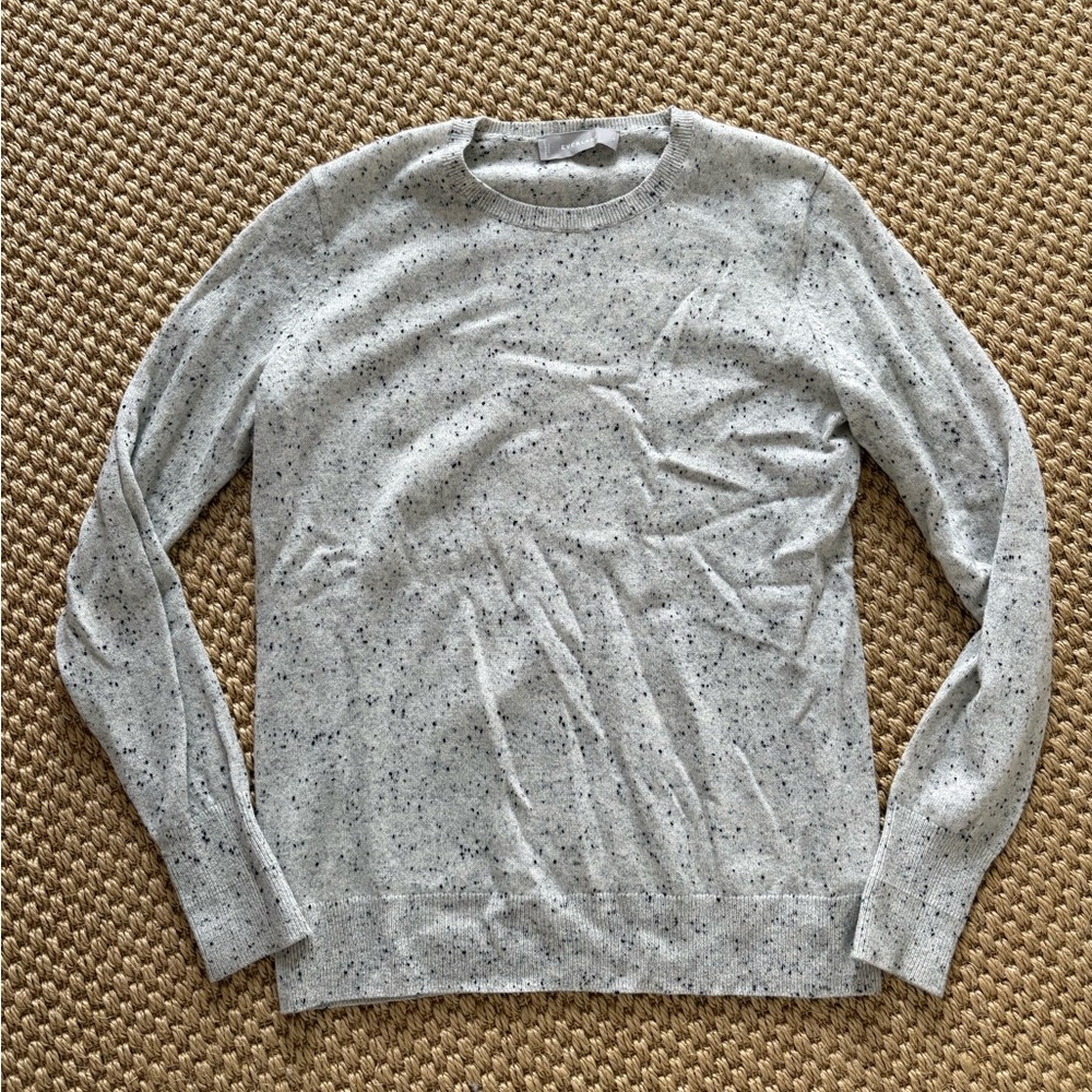 Brand new Everlane speckled cashmere sweater small
